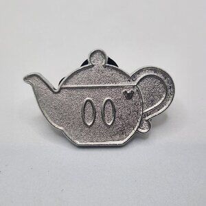 Disney Pin 2018 Kitchen Essentials Hidden Mickey Mouse Silver Teapot Chaser Pin